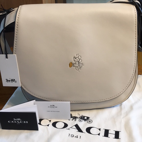 Coach Handbags - Limited edition leather mickey purse